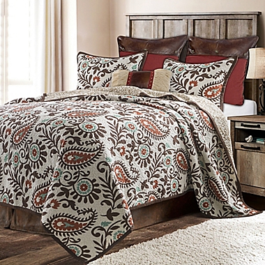 HiEnd Accents Rebecca Reversible Twin Quilt Set. View a larger version of this product image.