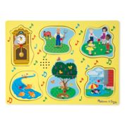 Melissa &amp; Doug&reg; 6-Piece Nursery Rhymes 1 Sound Puzzle