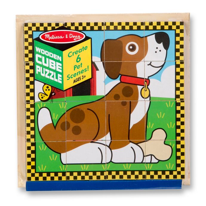 melissa and doug wooden dog