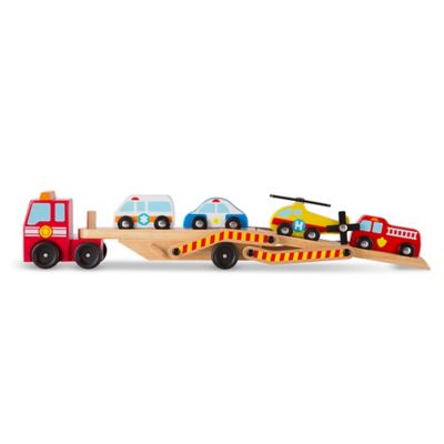 melissa & doug emergency vehicle set