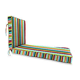 Stripe 80-Inch x 23-Inch Chaise Lounge Cushion in Sunbrella&reg; Canvas