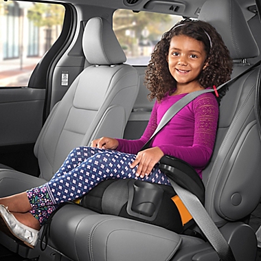 Chicco&reg; GoFit Plus Backless Booster Car Seat in Iron. View a larger version of this product image.