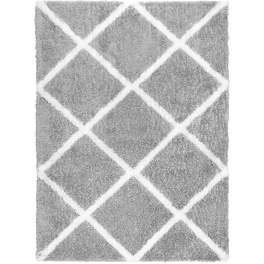 Alternate image 1 for Home Dynamix Oxford 3'9 x 5'9 Shag Area Rug in Grey