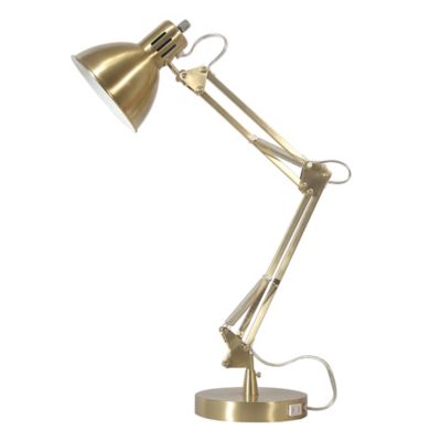 architect desk lamp with usb port