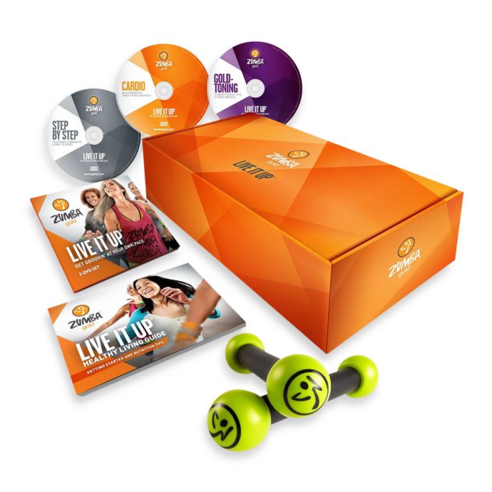 Zumba Gold Live It Up Dvd Set Bed Bath Beyond