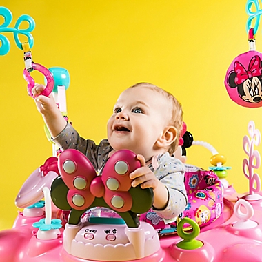 Disney Baby&trade; MINNIE MOUSE PeekABoo Activity Jumper&trade;. View a larger version of this product image.