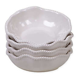 Certified International Perlette Bowls in Cream (Set of 4)