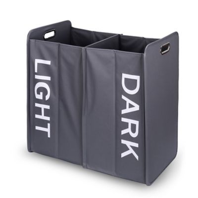 double bin laundry hamper