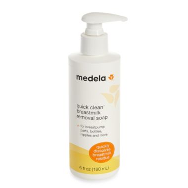 Medela&reg; Quick Clean&trade; Breastmilk Removal Soap. View a larger version of this product image.
