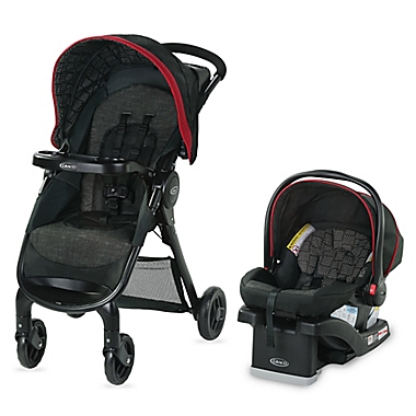 Graco&reg; FastAction&trade; SE Travel System in Hilt. View a larger version of this product image.