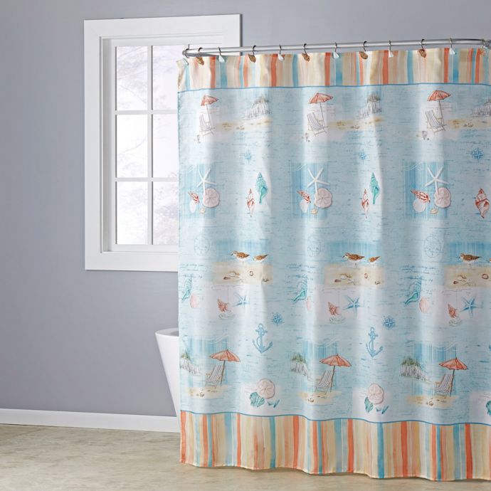 Seaside Harbor Shower Curtain Collection Bed Bath Beyond