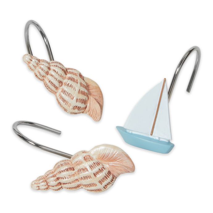 Wamsutta Shower Curtain Hooks Set Of 12 Antique Copper Kolka Do
