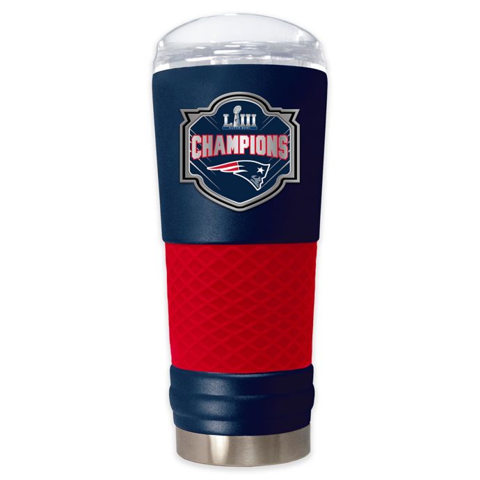 NFL New England Patriots Super Bowl LIII Champs 24 oz. Vacuum-Insulated ...