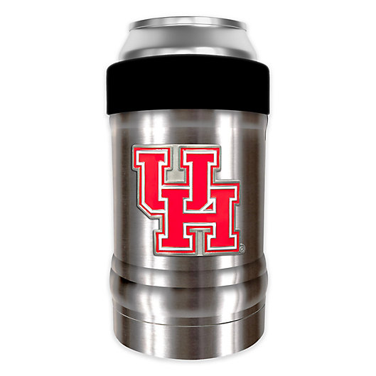College Team Color Logo Can & Bottle Holder Insulator Beverage Cooler Set 