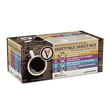 Victor Allen&reg; Variety Pack Coffee Pods for Single Serve Coffee Makers 96-Count. View a larger version of this product image.