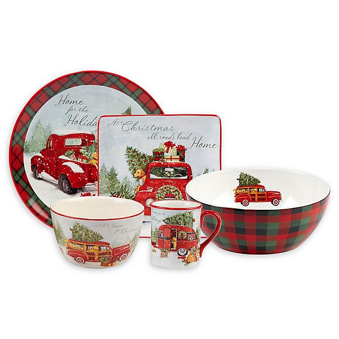 Alternate image 1 for Certified International Home for Christmas by Susan Winget Dinnerware Collection