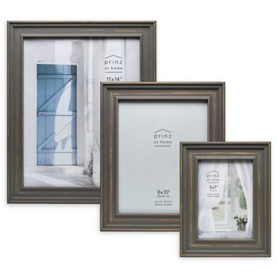 6 by 4-Inch PRINZ Typography Family Wood Frame