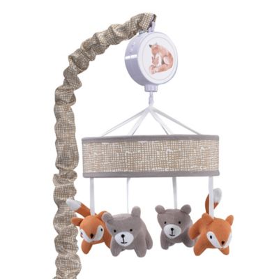 Lambs &amp; Ivy&reg; Painted Forest Musical Mobile in Beige/Grey