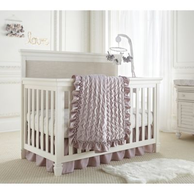 lilac crib bedding