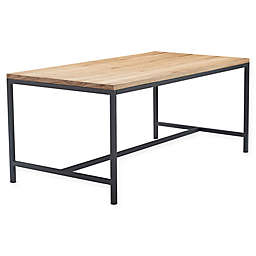 Tommy Hilfiger Robson Dining Table in Black/Natural