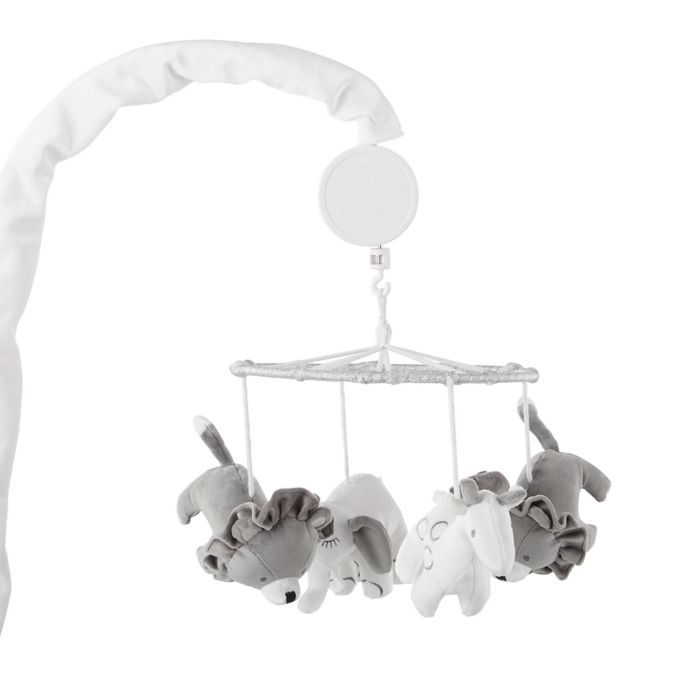 Levtex Baby Heritage Musical Animal Mobile In Grey Buybuy Baby