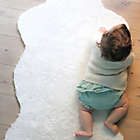 Alternate image 1 for Levtex Baby&reg; Heritage Faux Fur Throw in Cream