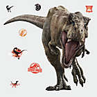 Alternate image 1 for RoomMates&reg; 11-Piece Jurrasic World 2 T-Rex Vinyl Wall Decal Set