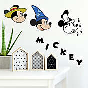 Disney&reg; Mickey Mouse 90th Anniversary 20-Piece Vinyl Wall Decal Set