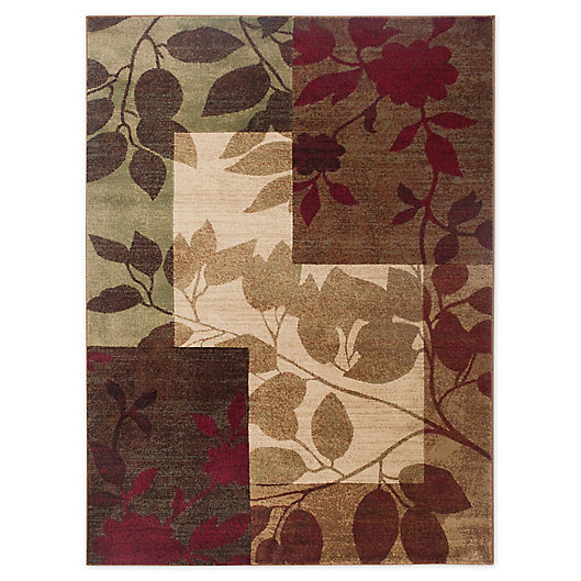 Alternate image 1 for Tribeca Heat Set Floral 5-Foot 3-Inch x 7-Foot 2-Inch Area Rug in Multi