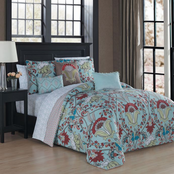 Roya Reversible Comforter Set Bed Bath Beyond