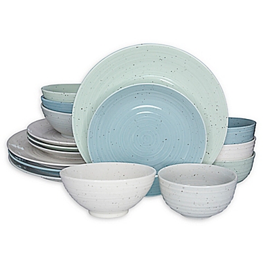 Sango&reg; Siterra Mixed 16-Piece Dinnerware Set. View a larger version of this product image.