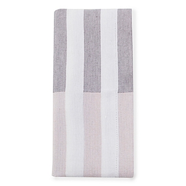 kate spade new york Springtime Yarn-Dyed Napkin in Neutral. View a larger version of this product image.