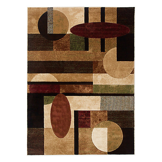 Alternate image 1 for Home Dynamix Tribeca Ovals and Lines 9-Foot 2-Inch x 12-Foot 5-Inch Area Rug