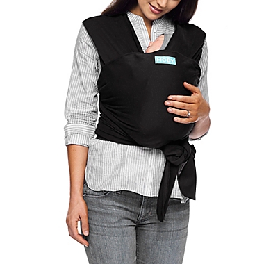Moby&reg; Wrap Classic Baby Carrier in Black. View a larger version of this product image.