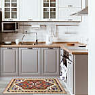 Alternate image 4 for Home Dynamix Calm Step 1&#39;9 x 2&#39;10 Kitchen Mat in Red/Multi