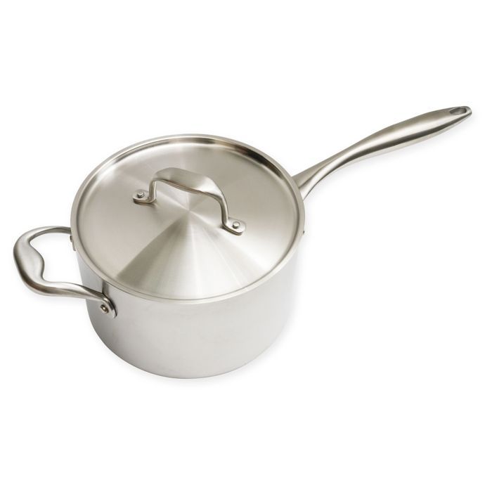 Christopher Kimball by 1919 Stainless Steel Covered Saucepan Bed Bath