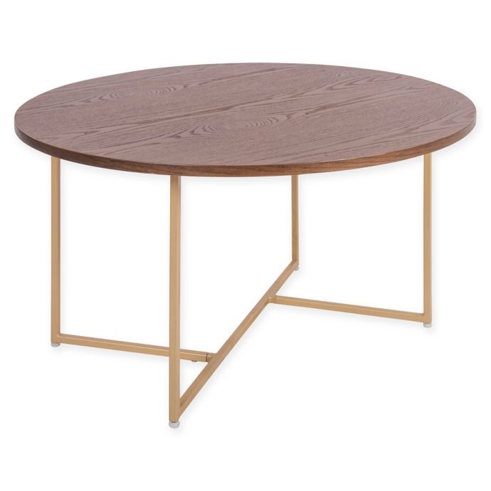 Elle Decor Ines Round Coffee Table Bed Bath Beyond
