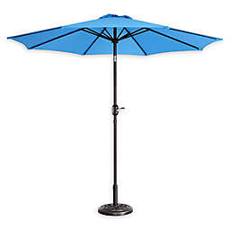 Villacera 9-Foot Patio Umbrella in Blue
