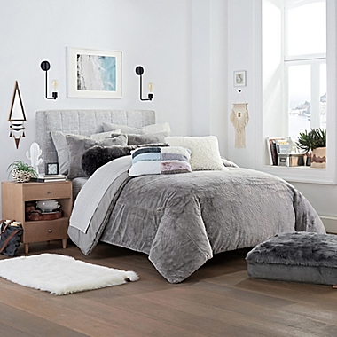 UGG&reg; Polar 2-Piece Reversible Twin/Twin XL Comforter Set in Seal. View a larger version of this product image.