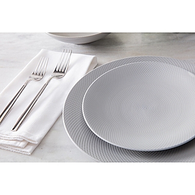 Neil Lane&trade; by Fortessa&reg; Trilliant Salad Plates in Stone (Set of 4). View a larger version of this product image.