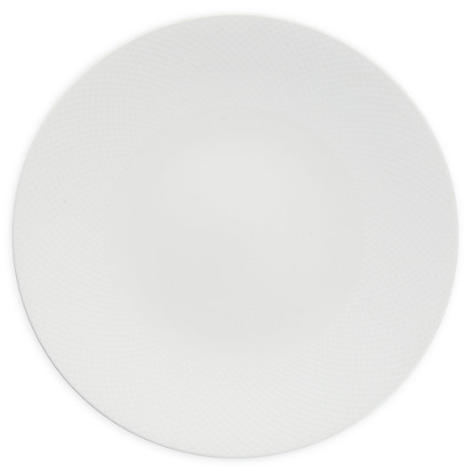 Alternate image 1 for Neil Lane™ by Fortessa® Trilliant Dinner Plates in White (Set of 4)
