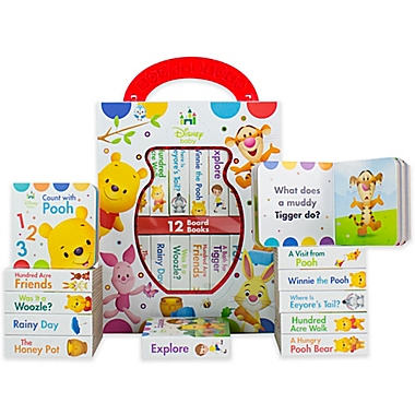 Disney&reg; Baby &quot;My First Library&quot; Winnie The Pooh 12-Piece Book Set. View a larger version of this product image.
