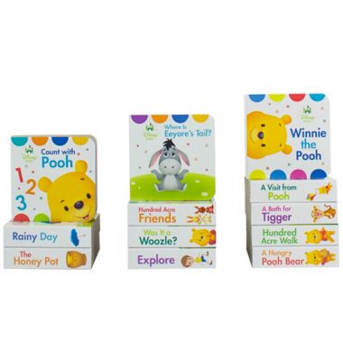 Disney&reg; Baby &quot;My First Library&quot; Winnie The Pooh 12-Piece Book Set. View a larger version of this product image.