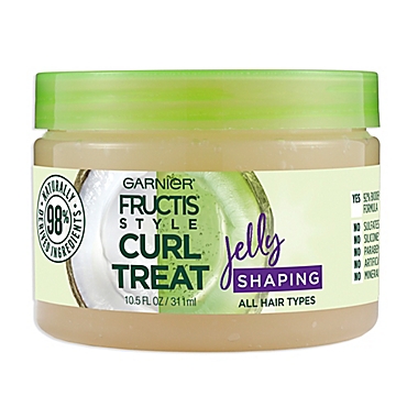 Garnier® Fructis Style  fl. oz. Curl Treat Jelly Shaping Leave-in Hair  Styling Gel | Bed Bath & Beyond