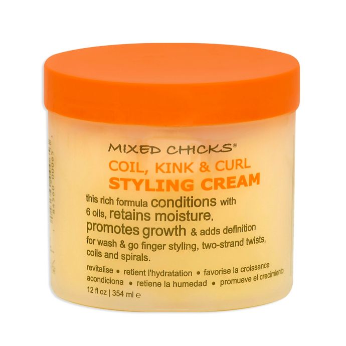 Mixed Chicks 12 Fl Oz Coil Kink And Curl Styling Cream Bed