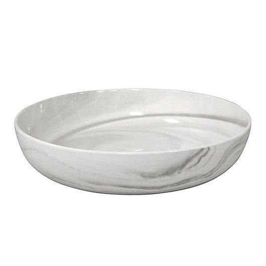 Alternate image 1 for Artisanal Kitchen Supply® 13-Inch Coupe Marbleized Serving Bowl