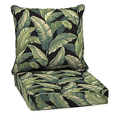 Arden Selections&trade; 2-Piece Outdoor Deep Seat Pillow Cushion Set. View a larger version of this product image.