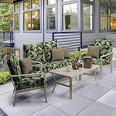 Arden Selections&trade;  2-Piece Outdoor Deep Seat Pillow Cushion Set. View a larger version of this product image.