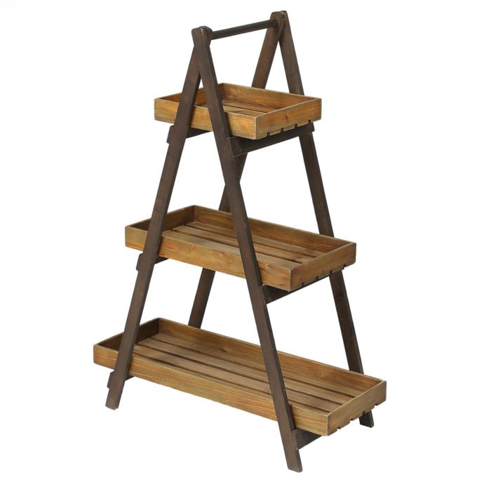 Featured image of post Ladder Like Plant Stand : We used two screws, one middle left and one middle right, but you can use more if you&#039;d like the shelves to be extra secure.