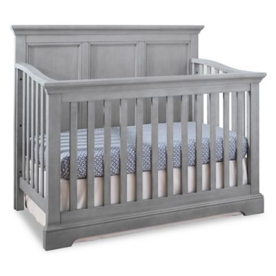 grey baby cot